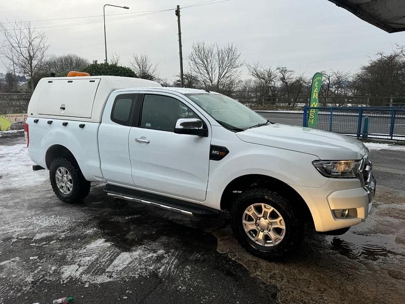 White Used 2017 Ford Ranger XLT Pickup | £7,499 - Image 1/4
