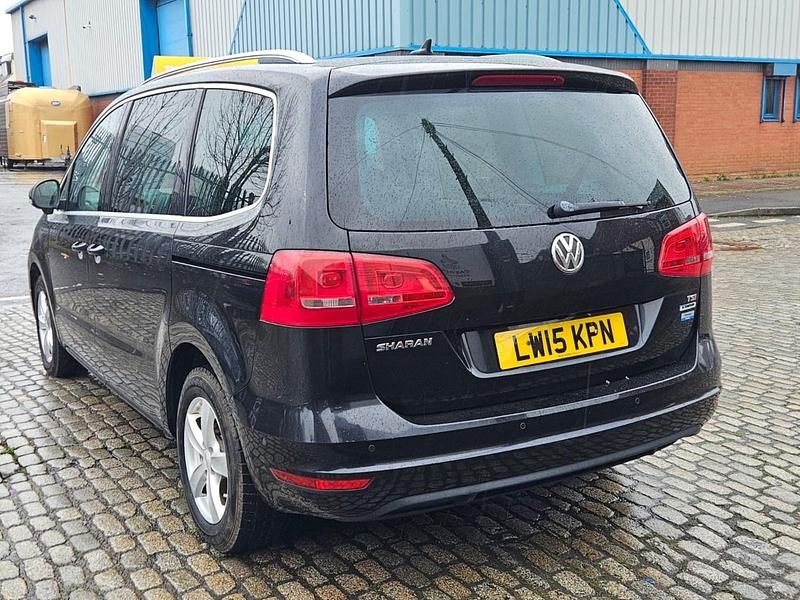 Used VW Sharan 150 HP (110 kW) 2015 Black MPV
