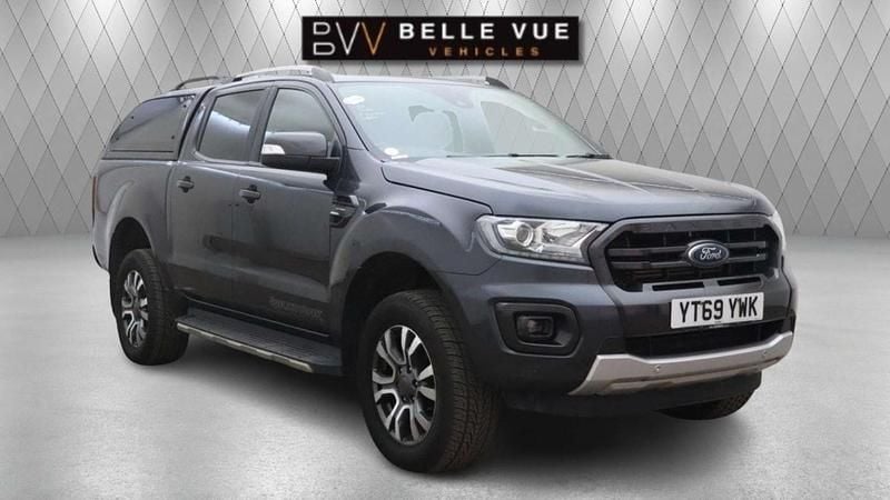 Grey Used 2019 Ford Ranger Wildtrack Pickup | £12,995 (Good price) - Image 1/3