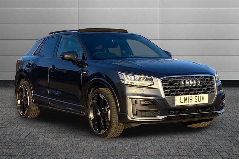 Grey Used 2019 Audi Q2 S-Line SUV | £16,695 (Fair price) - Image 1/4