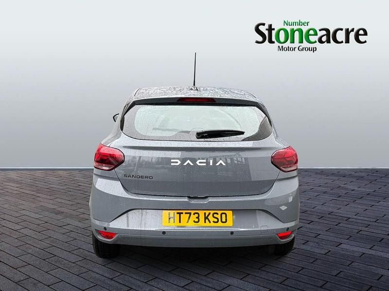 Used Dacia Sandero Expression 100 HP (73 kW) 2023 Grey Hatchback