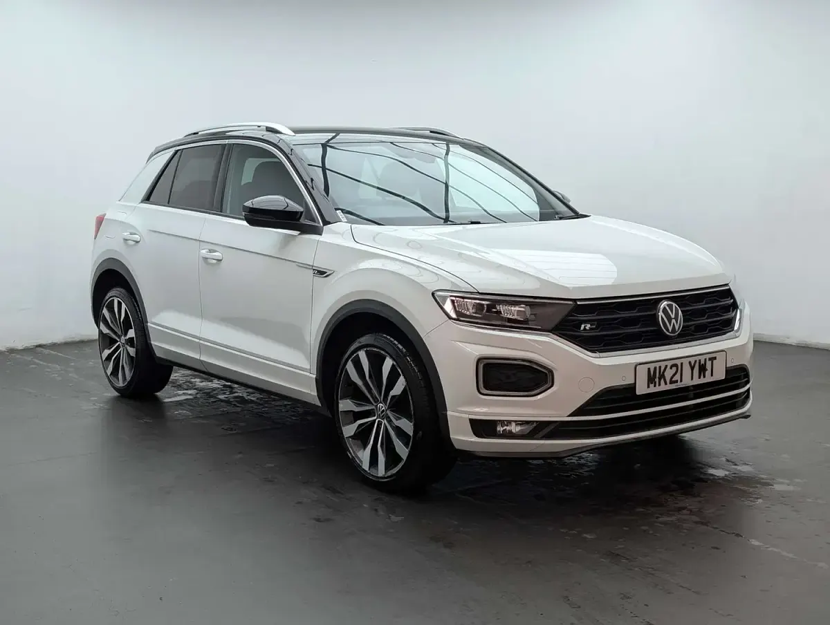 Used VW T-Roc R-line 150 HP (110 kW) 2021 White SUV