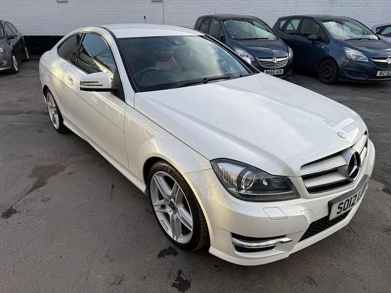 Used Mercedes C180 AMG 2012 White Coupe