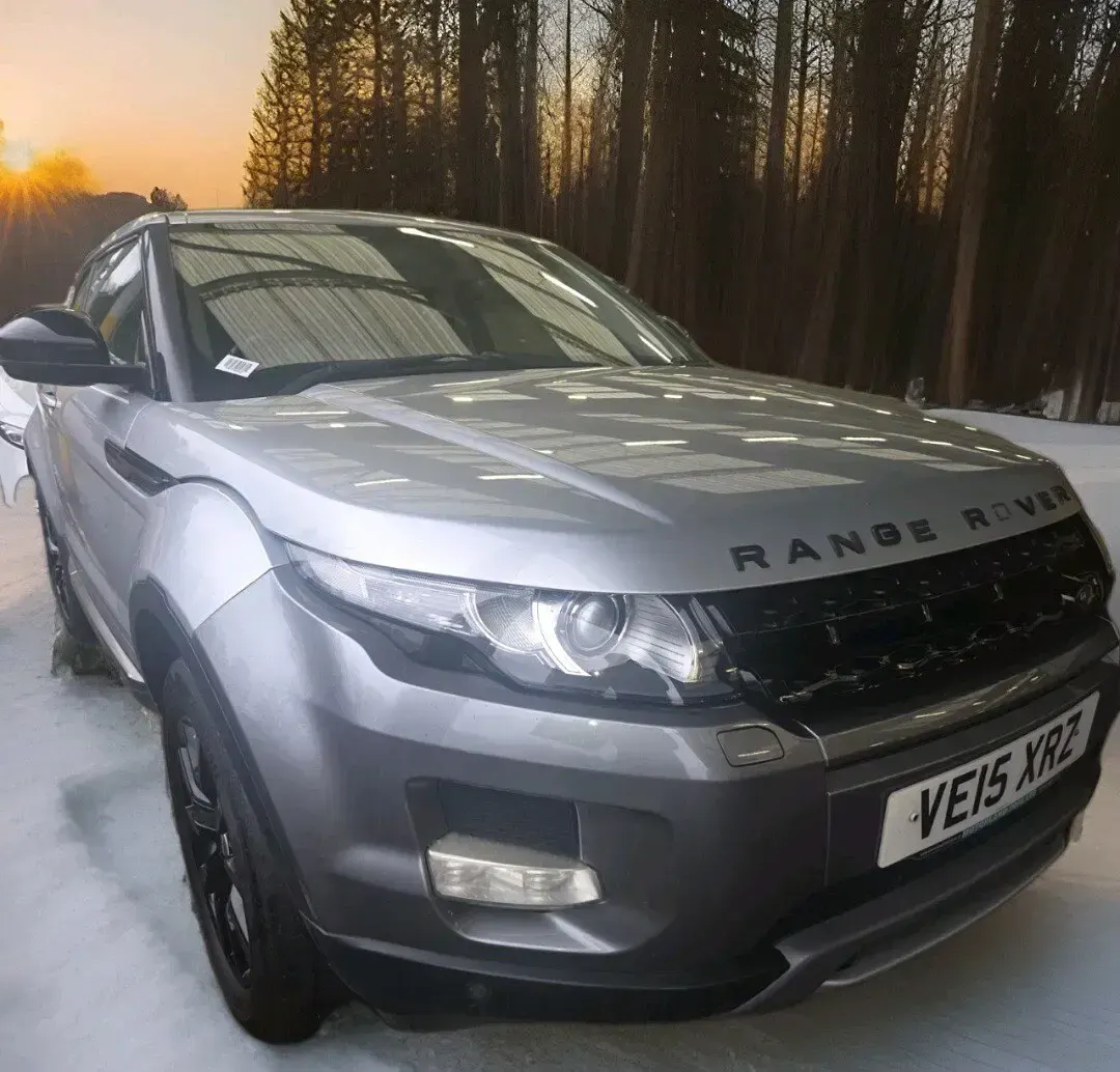 Used Land Rover Range Rover evoque Pure 2015 Silver Coupe