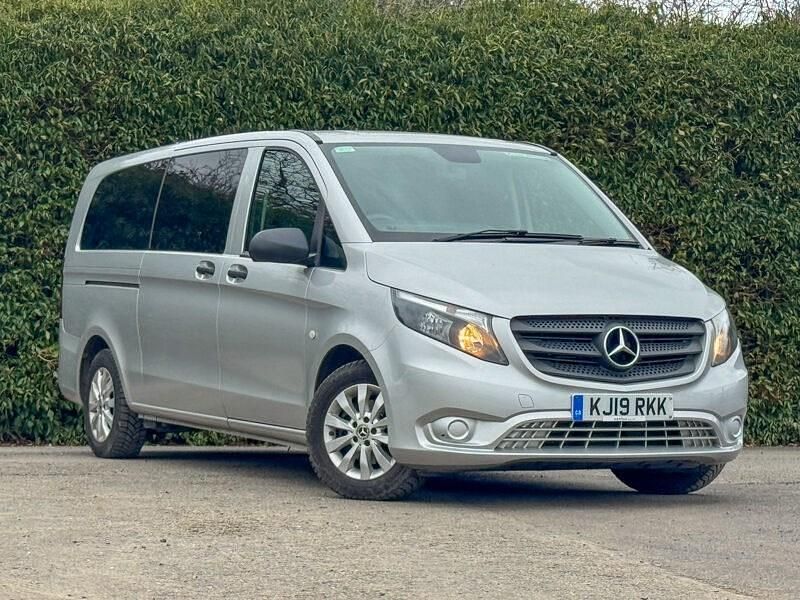 Used Mercedes Vito 136 HP (100 kW) 2019 Silver Van