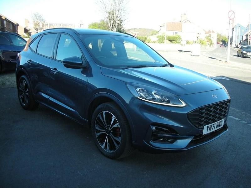 Blue Used 2022 Ford Kuga ST-Line X SUV | £16,995 (Fair price) - Image 1/4