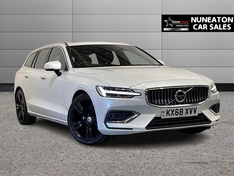 White Used 2018 Volvo V60 Inscription Estate | £20,000 (A bit pricey) - Image 1/4