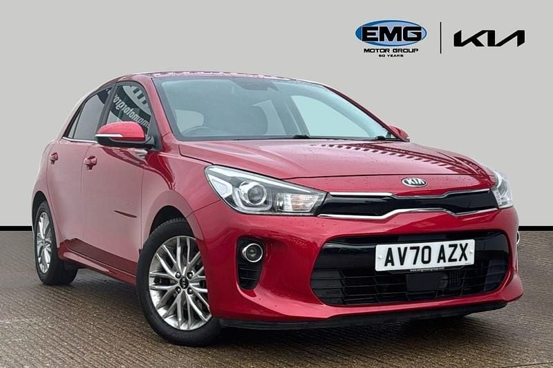 Red Used 2020 Kia Rio Hatchback | £9,995 (Fair price) - Image 1/3