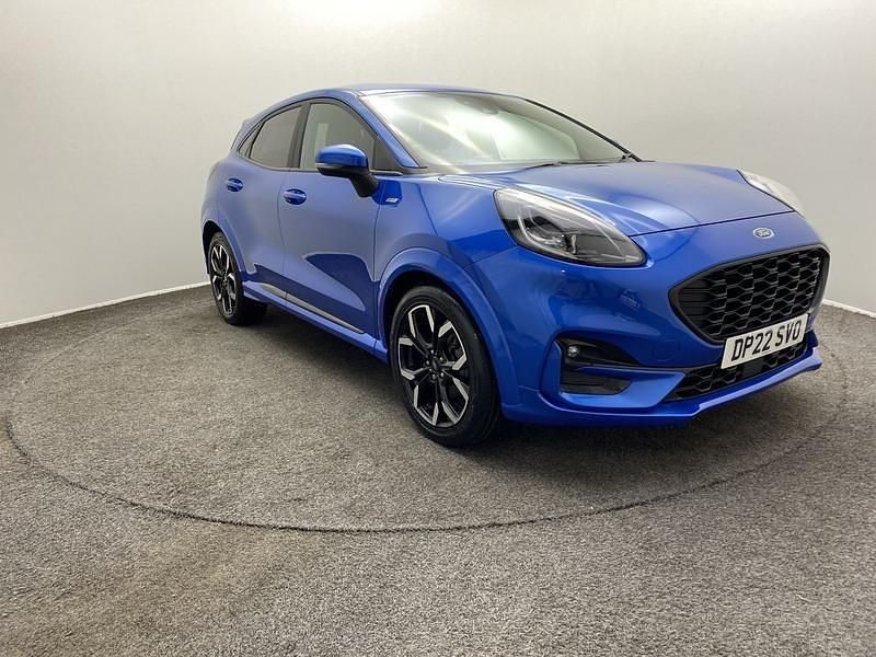 Used Ford Puma ST-Line X 155 HP (114 kW) 2022 Blue Hatchback