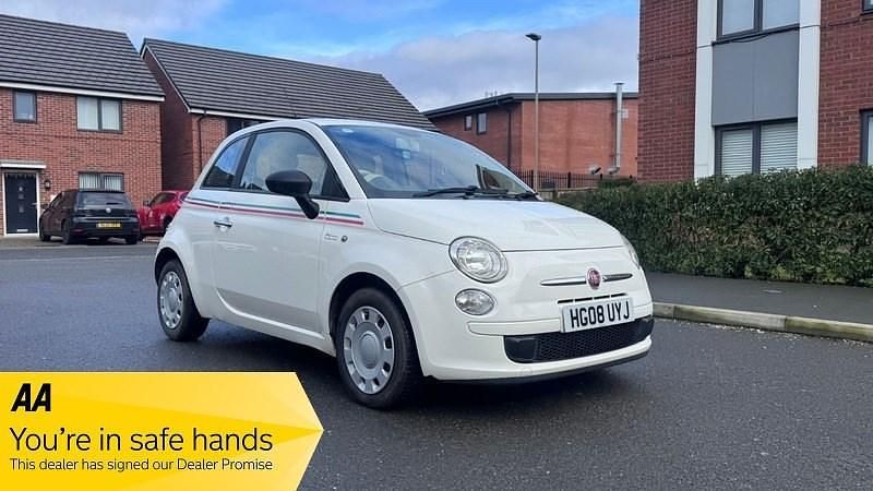 Used Fiat 500 Pop 2008 White Hatchback