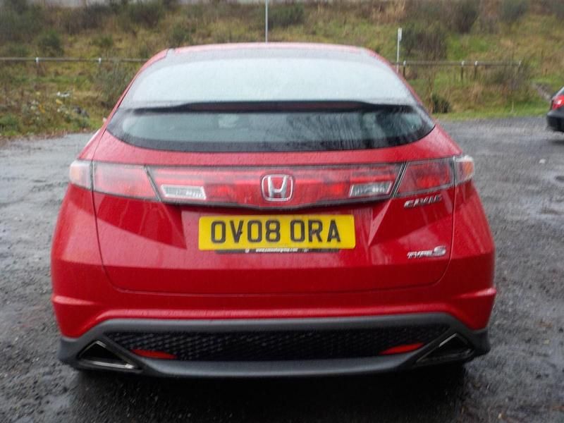 Used Honda Civic Type S 138 HP (101 kW) 2008 Red Hatchback