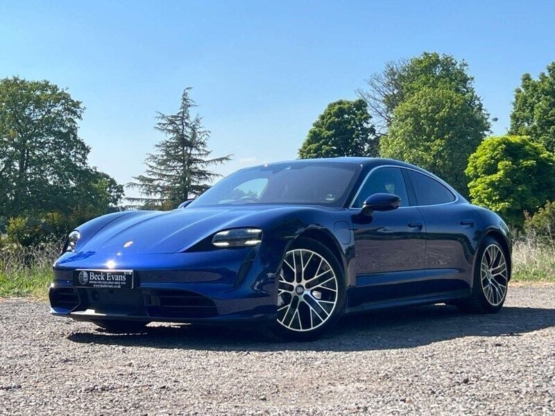 Blue Used 2020 Porsche Taycan Performance Package Sedan | £38,500 - Image 1/3