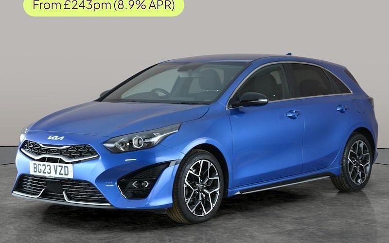 Used Kia Ceed GT-Line 160 HP (117 kW) 2023 Blue Hatchback