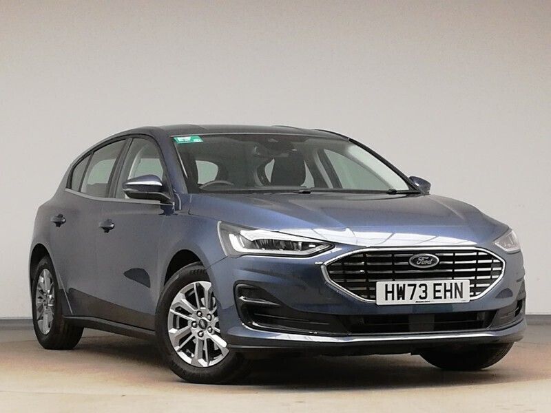 Blue Used 2023 Ford Focus Titanium Hatchback | £17,998 (A bit pricey) - Image 1/4
