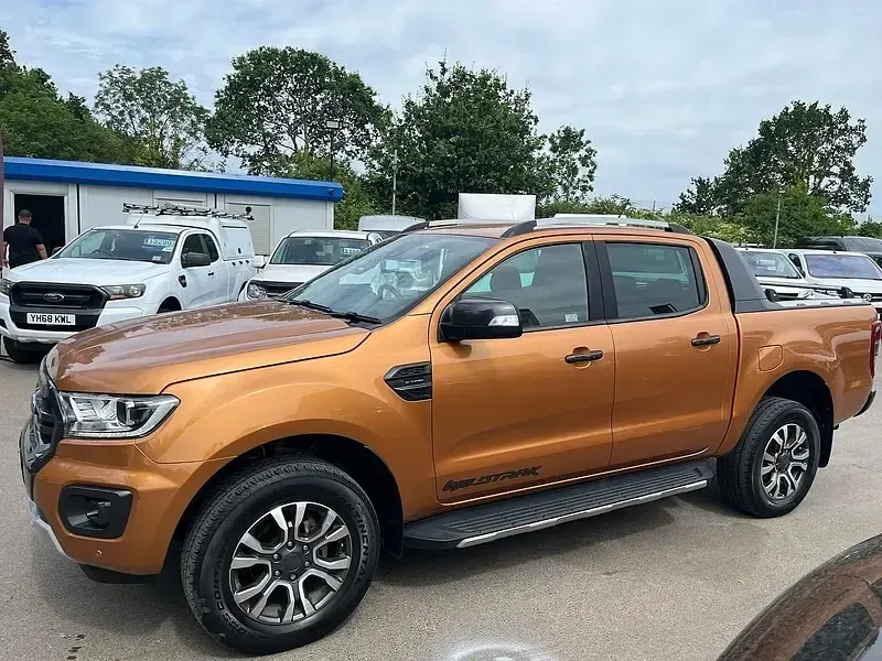 Used Ford Ranger Wildtrack 2021 Orange Pickup