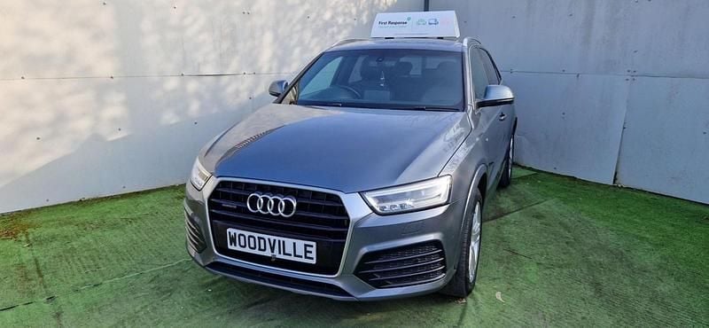 Used Audi Q3 S-Line 150 HP (110 kW) 2015 Grey SUV