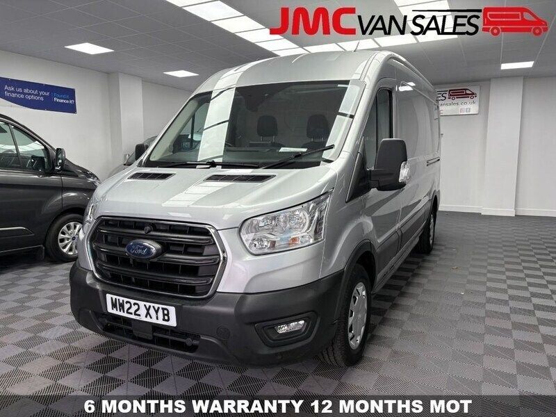 Silver Used 2022 Ford Transit Trend Van | £15,995 (Fair price) - Image 1/3