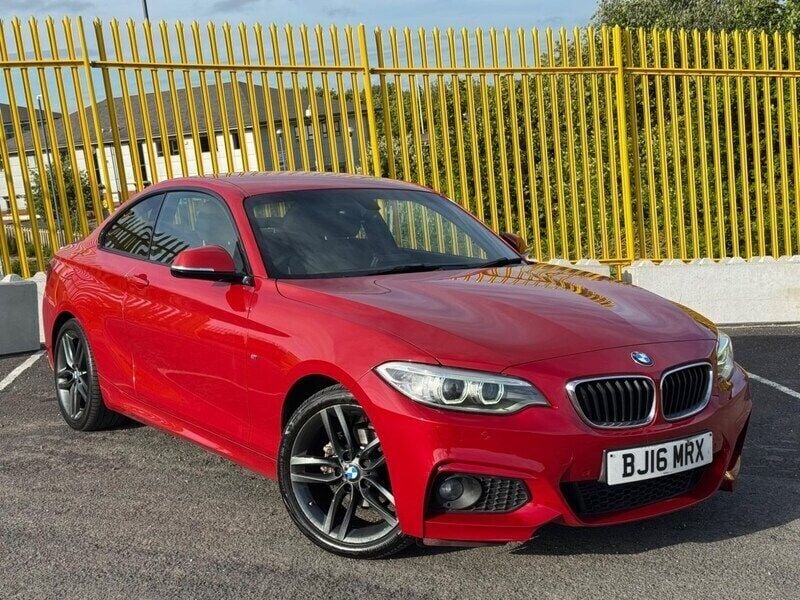 Red Used 2016 BMW 218 M Sport Coupe | £8,994 (Fair price) - Image 1/4