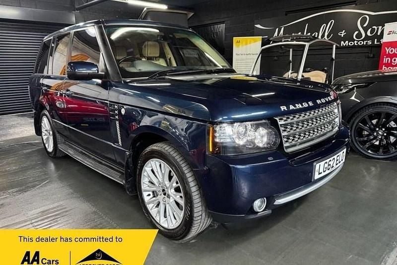Used Land Rover Range Rover 313 HP (230 kW) 2012 Blue SUV