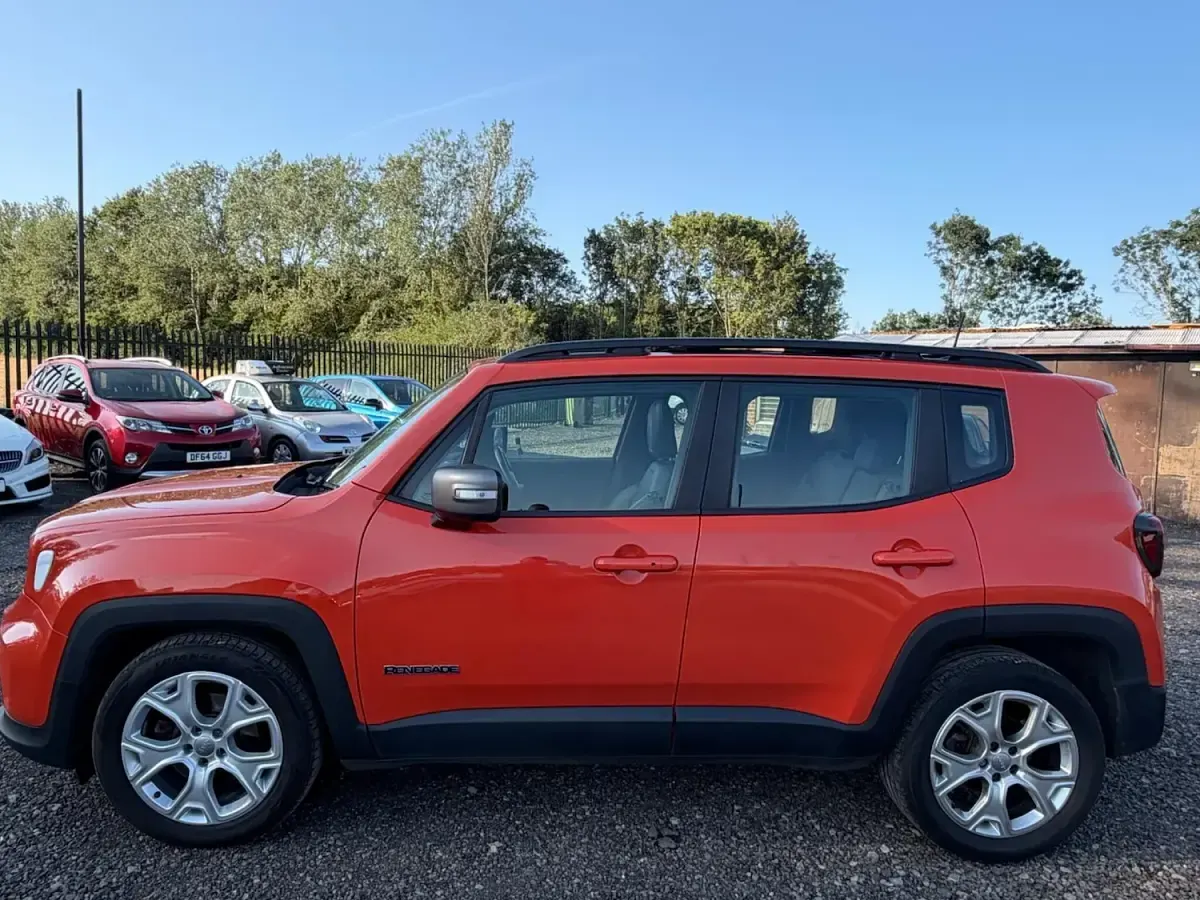 Used Jeep Renegade Limited 180 HP (132 kW) 2019 Orange SUV