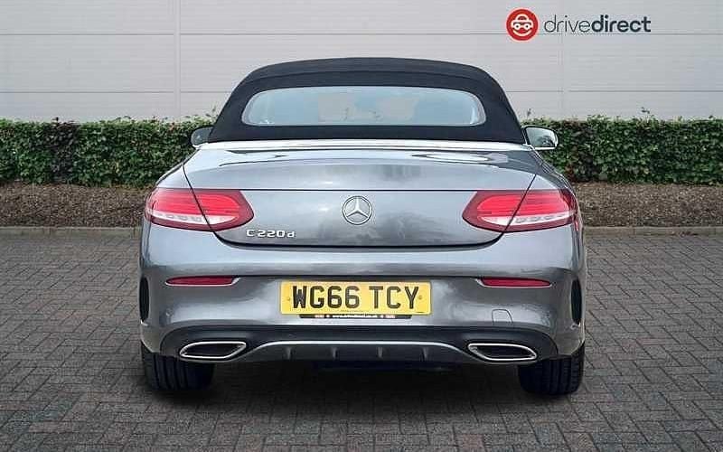 Used Mercedes C220 AMG Line Premium Plus 170 HP (125 kW) 2018 Cabriolet