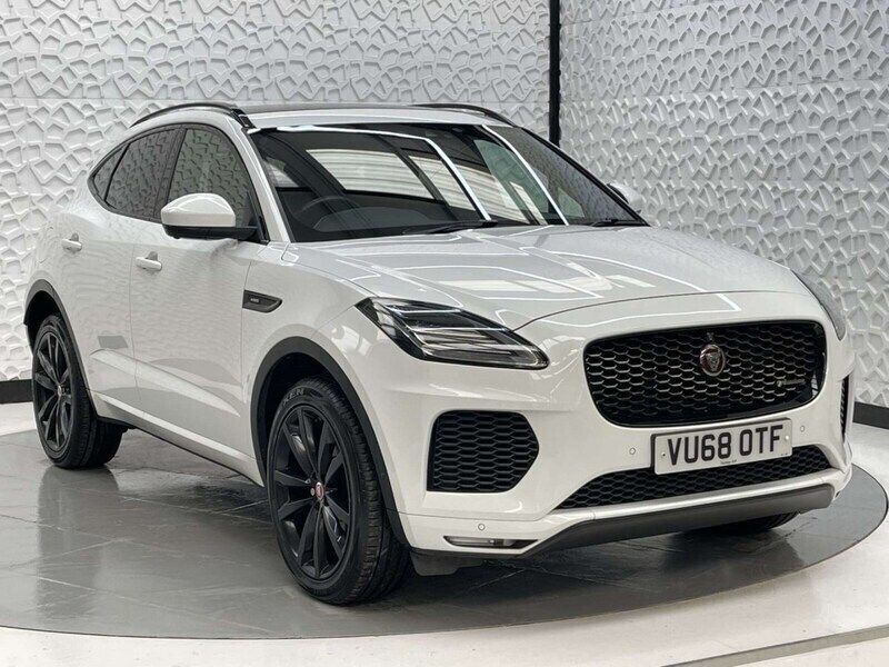 White Used 2018 Jaguar E-Pace R-Dynamic SUV | £13,590 (Fair price) - Image 1/4