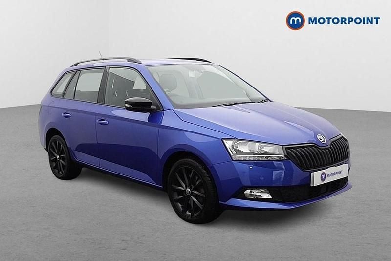 Blue Used 2022 Skoda Fabia Estate | £13,099 (Fair price) - Image 1/4
