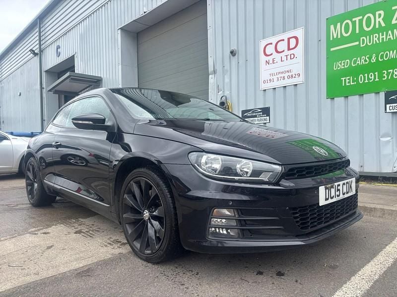Used VW Scirocco GT 220 HP (161 kW) 2015 Black Coupe