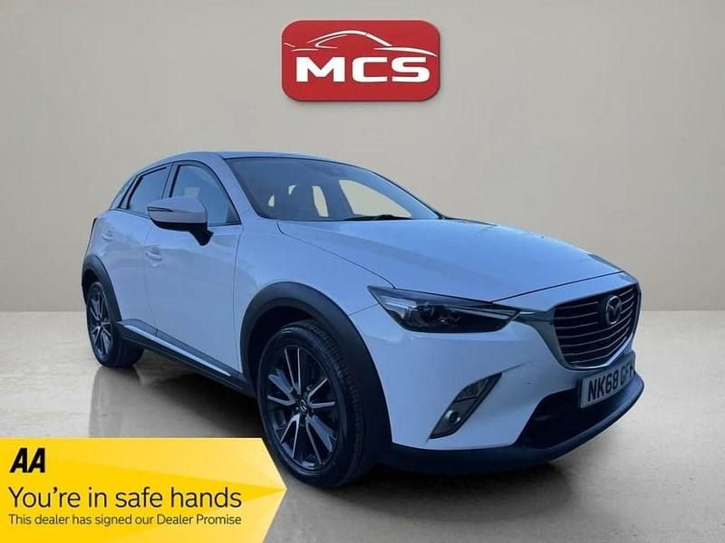White Used 2018 Mazda CX-3 Inclusive SUV | £10,799 (Fair price) - Image 1/4