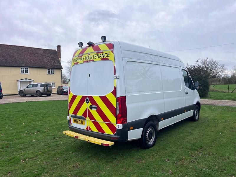 Begagnad Mercedes Sprinter 2019 Vit Van