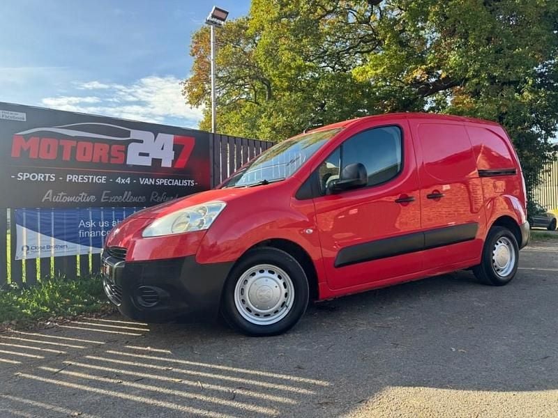 Red Used 2012 Peugeot Partner S MPV | £3,995 (Expensive) - Image 1/3