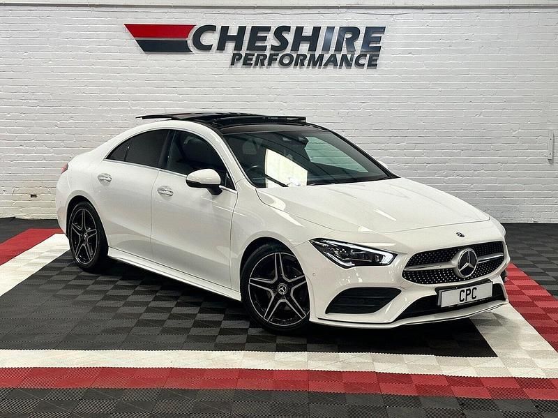 Used Mercedes CLA180 AMG Line Premium Plus 134 HP (98 kW) 2019 White Sedan