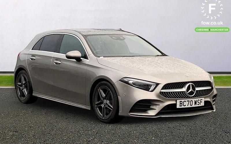 Used Mercedes A220 AMG Line Premium Plus 190 HP (139 kW) 2020 Silver Hatchback