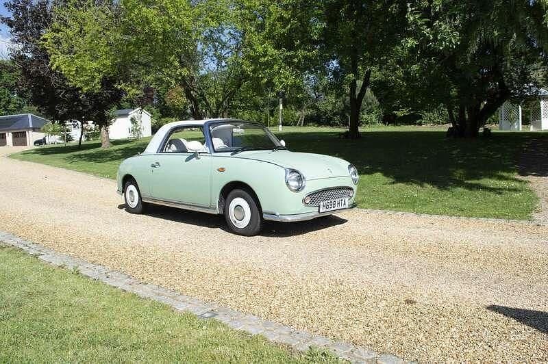 Emerald green Used 1991 Nissan Figaro Cabriolet | £8,000 - Image 1/4