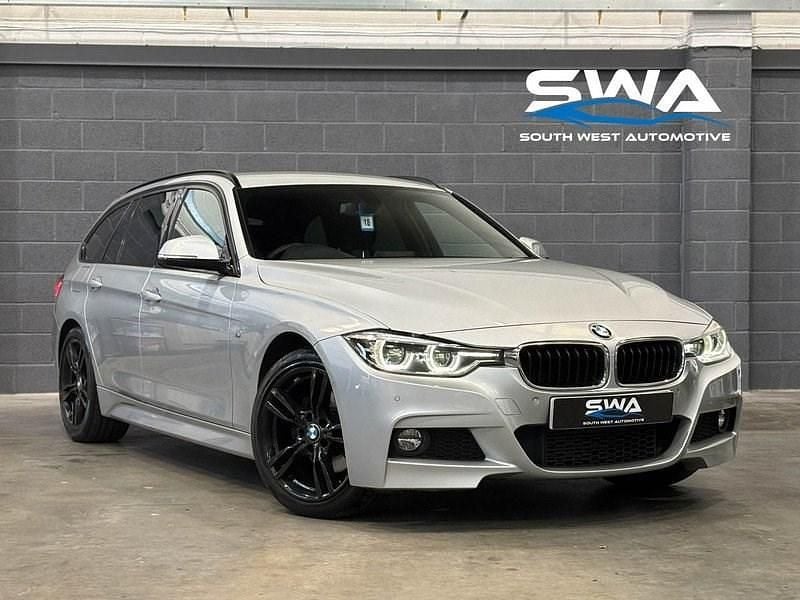Glacier silver Used 2018 BMW 320 M Sport Estate | £14,000 (Fair price) - Image 1/4