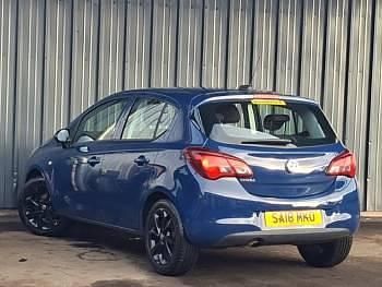 Used Vauxhall Corsa SRi 75 HP (55 kW) 2018 Blue Hatchback