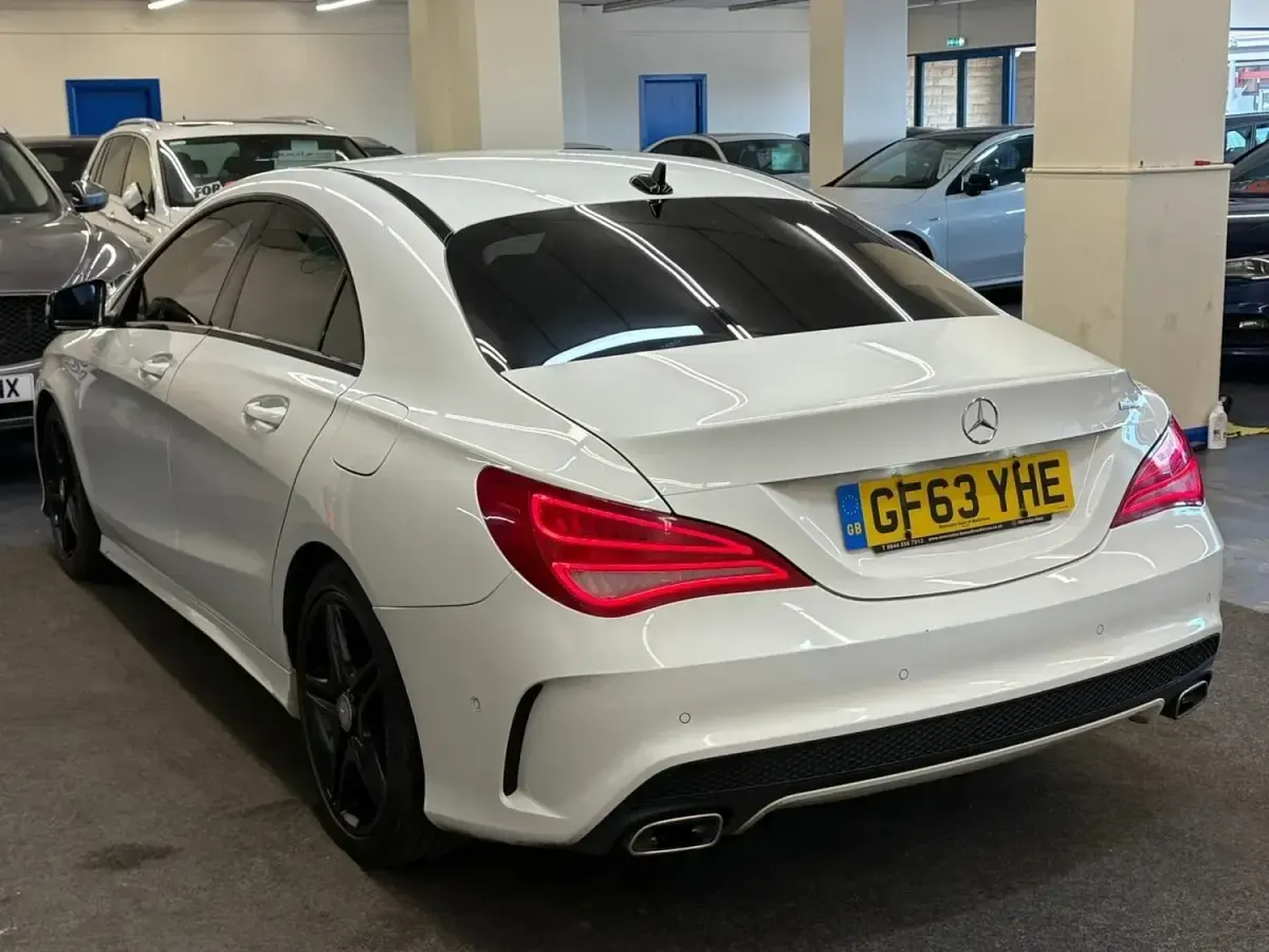 Used Mercedes CLA220 AMG 2014 White Sedan