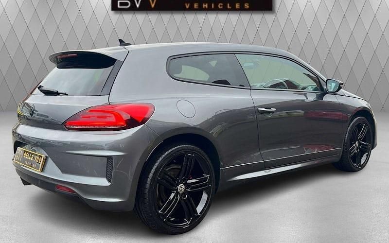 Used VW Scirocco R-line 150 HP (110 kW) 2017 Grey Coupe
