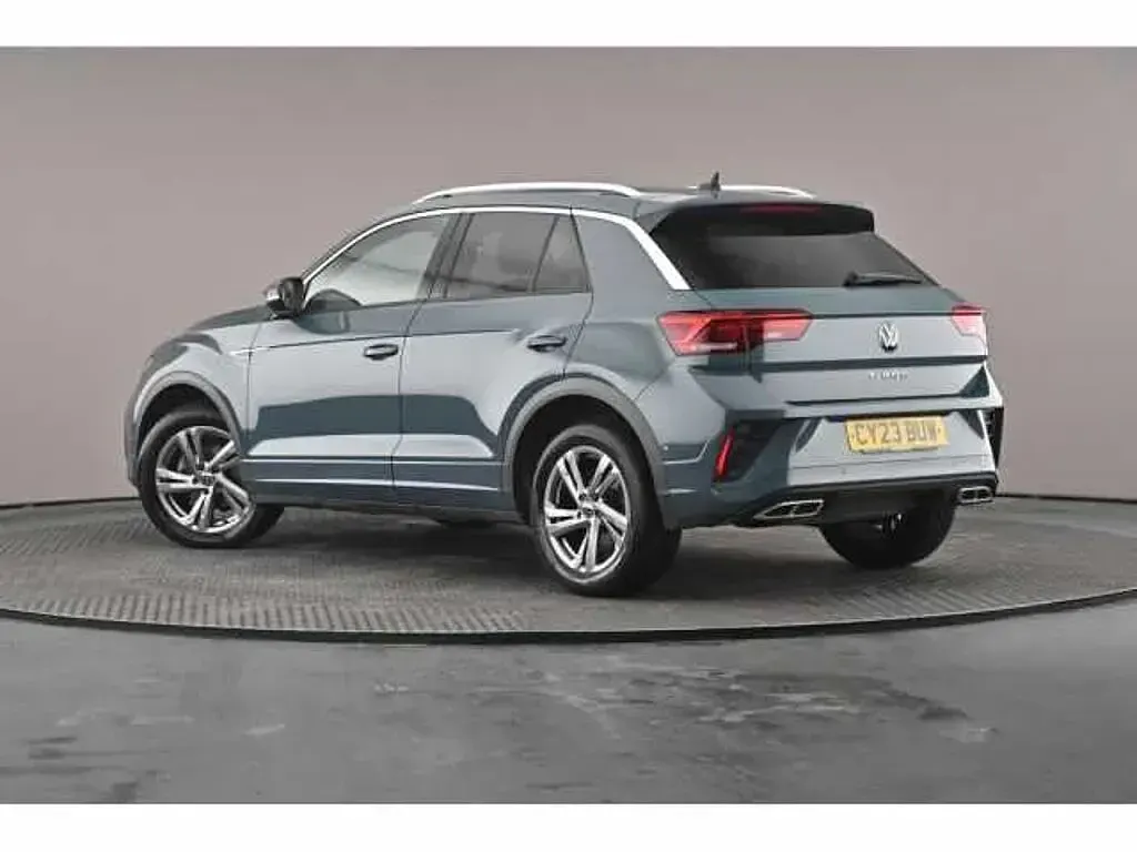 Used VW T-Roc R-line 150 HP (110 kW) 2023 Blue SUV
