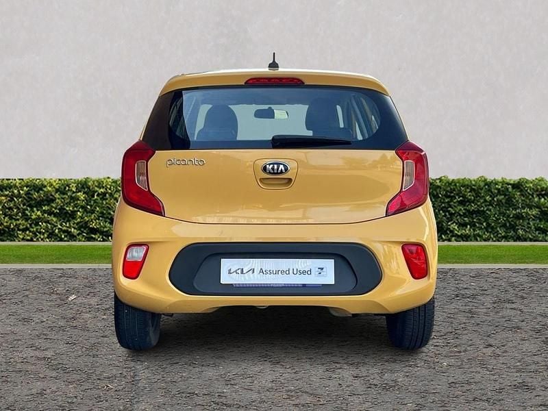 Used Kia Picanto 2021 Yellow Hatchback