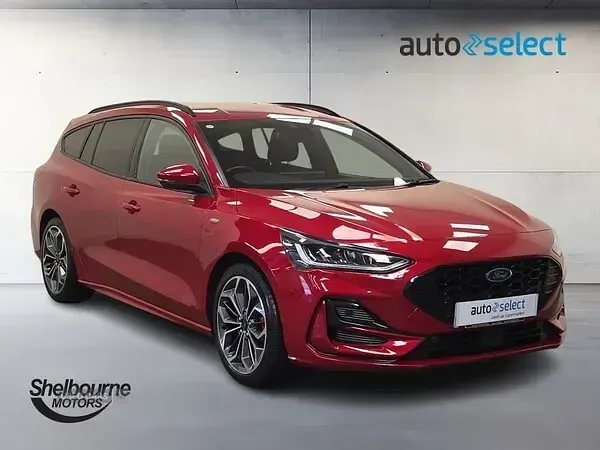 Used Ford Focus ST-Line X 125 HP (91 kW) 2024 Red Estate