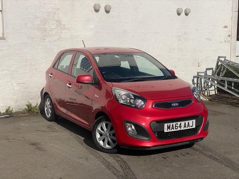 Red Used 2014 Kia Picanto Hatchback | £3,595 (Fair price) - Image 1/4