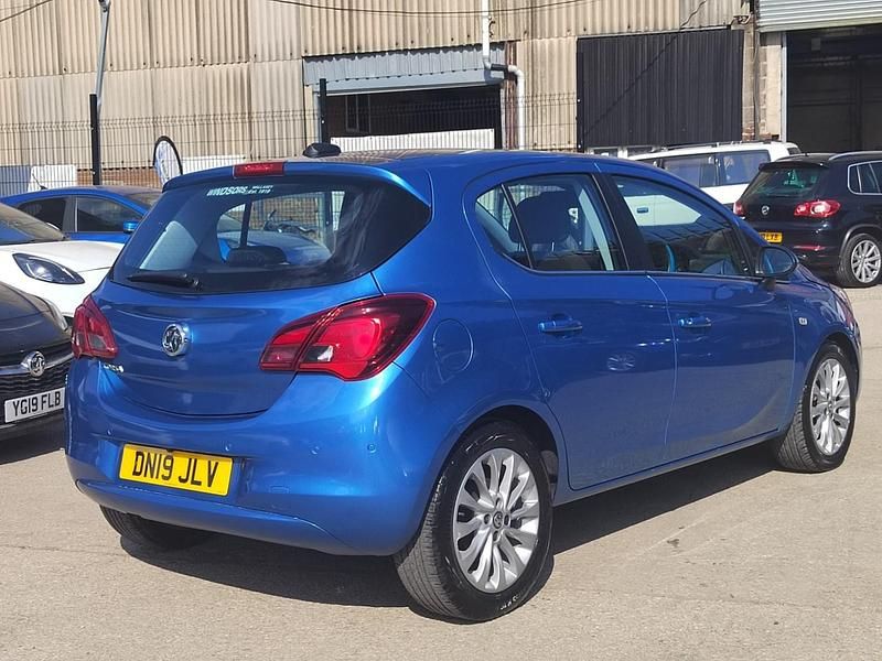Used Vauxhall Corsa 88 HP (64 kW) 2019 Blue Hatchback