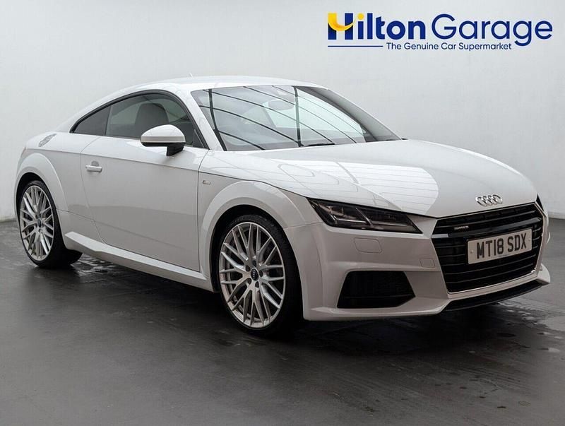 White Used 2018 Audi TT S-Line Coupe | £17,850 (Good price) - Image 1/4