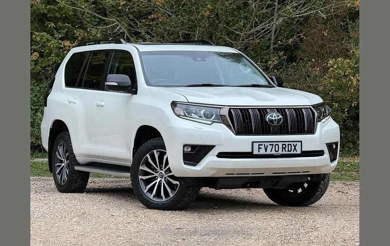 White Used 2021 Toyota Land Cruiser SUV | £44,750 - Image 1/4