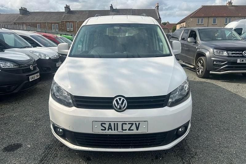 White Used 2011 VW Caddy Maxi Life Life MPV | £6,975 (Good price) - Image 1/1