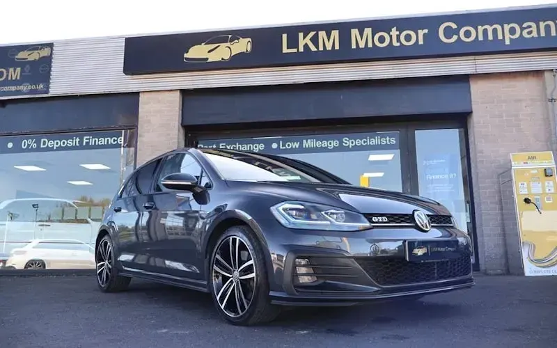 Używany VW Golf VII GTD 184 KM (135 kW) 2019 Niebieski Hatchback
