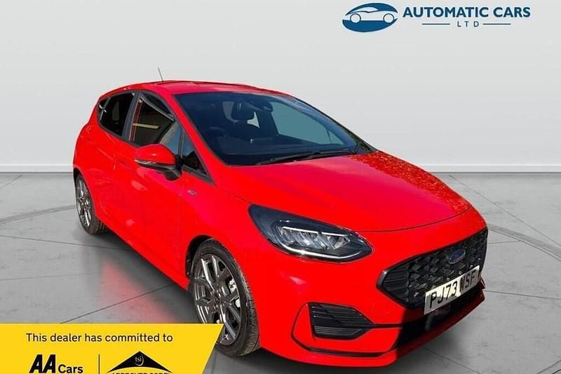 Used Ford Fiesta ST-Line 125 HP (91 kW) 2023 Red Hatchback