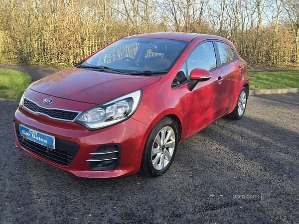 Red Used 2016 Kia Rio 2 Hatchback | £3,980 (Fair price) - Image 1/4