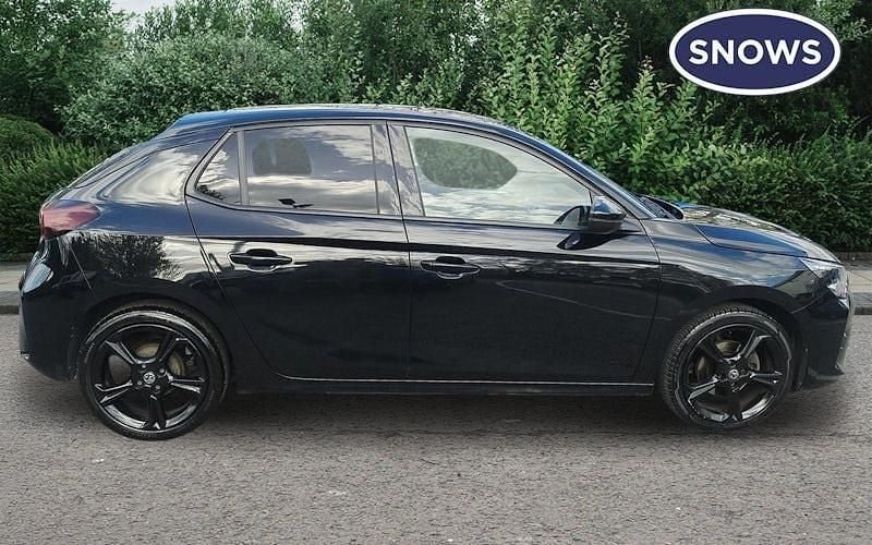 Used Vauxhall Corsa GS Line 75 HP (55 kW) 2022 Black Hatchback